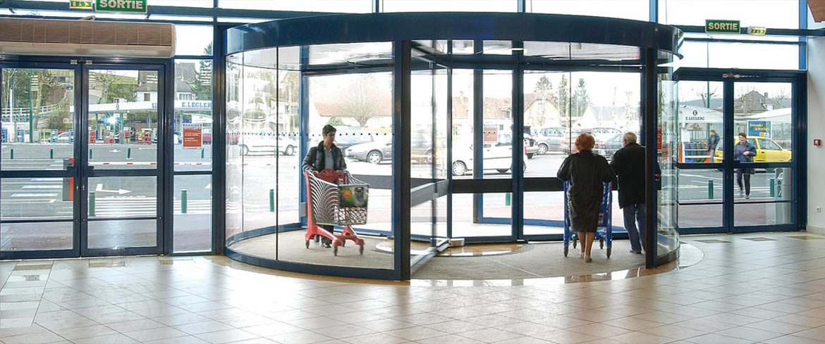 Automatic Revolving Doors