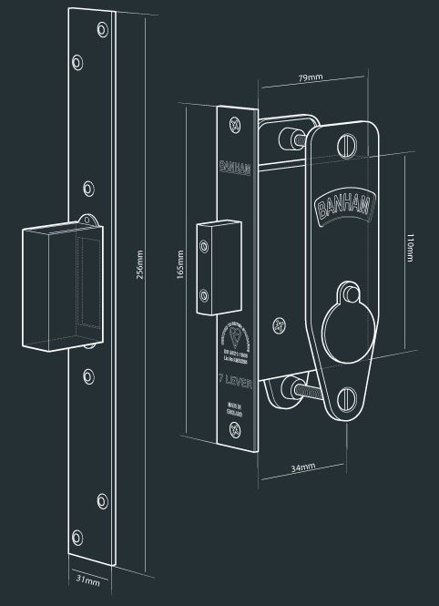 Mortice lock