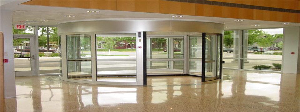 Glass Revolving Door