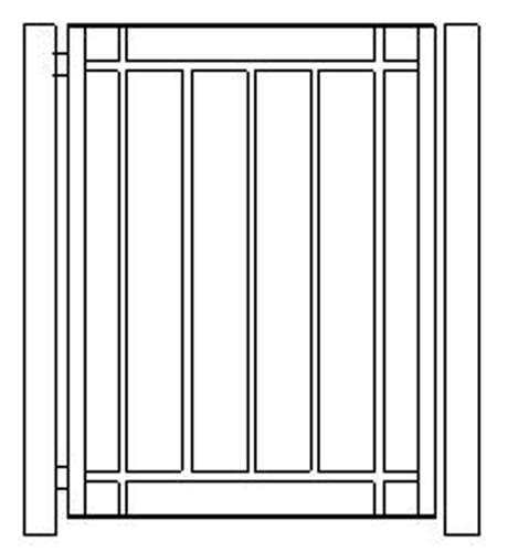 pedestrian gates icgg17 1200