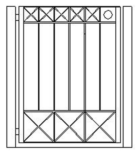 pedestrian gates icgg18 1200