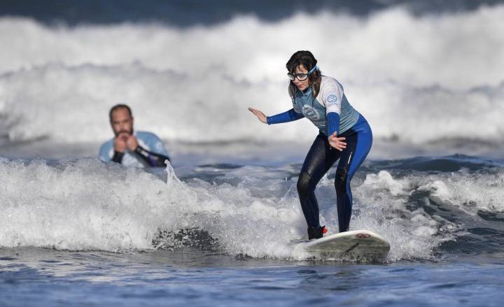 The sea is where I feel peace and freedom’ Blind Spanish surfer aims for world title National